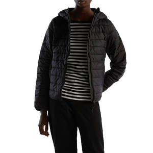 Chaqueta acolchada de invierno para mujer de alta calidad, diseño personalizado y lona impresa transpirable, precio al por mayor - Product Image 4