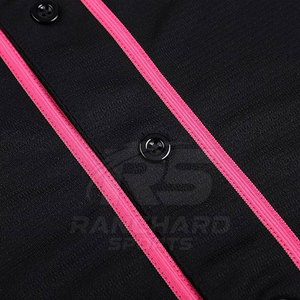 เสื้อเบสบอลแบบใหม่ ผ้าโพลีเอสเตอร์ 100% ราคาดีที่สุด ขายดี เสื้อเบสบอลผลิตในปากีสถาน - Product Image 4