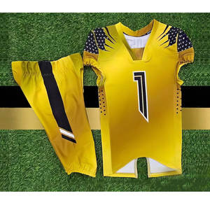 Nueva llegada uniforme de fútbol americano al por mayor personalizado hombres uniforme para el equipo de fútbol americano - Product Image 3
