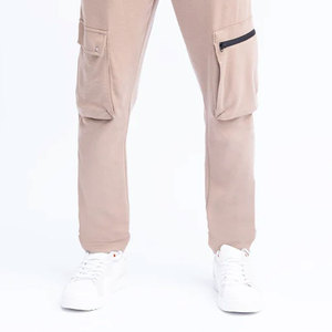 Vente en gros OEM Pantalon de survêtement à la mode Pantalon de survêtement vierge Pantalon de jogging personnalisé Impression unie Polaire Sweat Jogger Hommes - Product Image 6