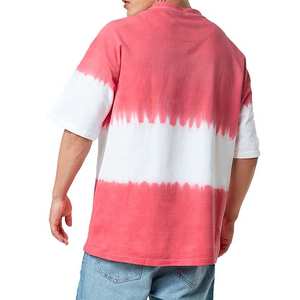 T-shirts pour hommes à coupe classique personnalisés, 230 grammes, poids lourd, 100% coton, séchage rapide, respirant, col rond uni, toile fabriquée au Pakistan - Product Image 2