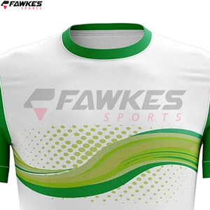 ปรับแต่งการออกแบบของคุณเองในสีทึบเดียวพิมพ์โลโก้ที่กําหนดเองเสื้อวอลเลย์บอลดีไซน์ใหม่ล่าสุด - Product Image 3