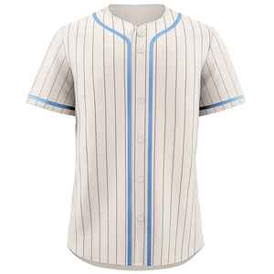 Ensembles de maillots de baseball personnalisés OEM avec tissu 100% polyester, doux et respirant, parfaits pour l'entraînement sportif et les tenues décontractées - Product Image 1