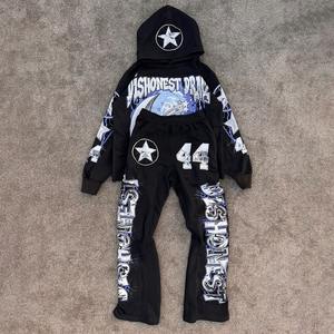 ชุดวอร์มสำหรับผู้ชายชุดวอร์มผ้าคอตตอนผ้าโพลีเอสเตอร์แห้งเร็วระบายอากาศได้ดีใส่ได้ทั้งชายและหญิง - Product Image 5