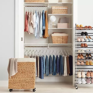 Contenedores de almacenamiento de tejido mixto de jacinto de agua ecológicos al por mayor que almacenan ropa y accesorios organización del hogar de Vietnam - Product Image 4