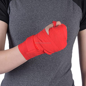 Hand Wraps <b>Elastic</b> Wrist Compression Boxing <b>Bandage</b> Training Sparring Inner Gloves for Martial Arts Kickboxing Muay Thai - Product Image 6
