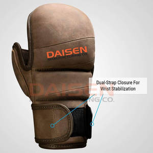 Guantes de Entrenamiento de MMA Resistentes Hechos a Medida, Venta al Por Mayor, Bajo MOQ, Guantes de Entrenamiento de MMA con Cierre de Velcro - Product Image 3