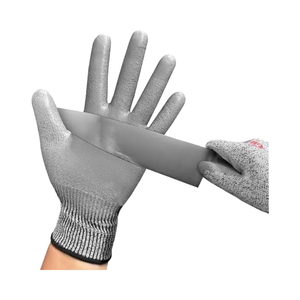 ถุงมือทำงานขนาดใหญ่ทนทานต่อการตัดระดับ5กันการบาดกันลื่นใช้งานได้ - Product Image 4