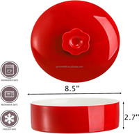 Tortilla Warmer Tortilla Server halter Container Pancake Keeper Lebensmittel behälter Keramik Tortilla Wärmer mit Deckel