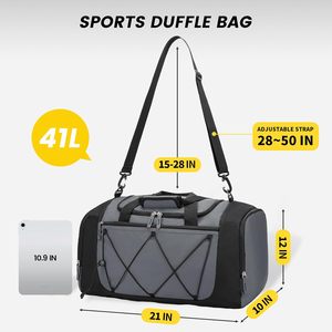 Sac de voyage léger très vendu avec compartiment à chaussures, sac de voyage pour effets personnels, sac de week-end pour voyages et sports, usine OEM VN - Product Image 2