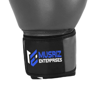 Guantes de Boxeo Profesionales de Cuero PU de Vaca de Alta Calidad de 8oz, Antideslizantes, Personalizables, para Adultos y Niños, Venta al Por Mayor, Nuevos MSRIZ - Product Image 4