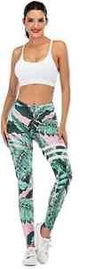 Good Quality Solid International Breathable & Full Length <b>High</b> <b>Waist</b> Slim Fit <b>Womens</b> Fitness <b>Leggings</b> - Product Image 3
