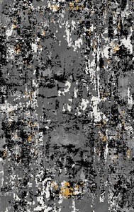 Alfombra Turca de Poliéster Afelpada Adiva, Tejida a Máquina con Diseño Jacquard, de Pelo Alto, Acolchada, Reversible, Lavable y Antideslizante para el Hogar - Product Image 3