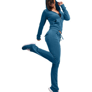 Conception de logo personnalisé Sweat à capuche court à épaules tombantes Top court tenue décontracté pour femmes à capuche - Product Image 1