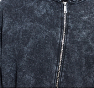 Sweat-shirt unisexe en coton 100% à lavage acide, surdimensionné, vintage, pull-over en molleton, vente en gros OEM, sweat-shirts personnalisés pour hommes - Product Image 4