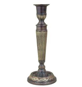 Art India, porte-bougie en aluminium durable de haute qualité, personnalisable, style moderne, fait à la main pour les mariages, l'éclairage de Noël - Product Image 1