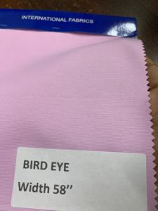 Tela de Alta Calidad Unisex de 58 Pulgadas de Ancho, Tipo Bird Eye, Lisa Teñida, para Prendas de Vestir, para Vestidos de Niños/Niñas, Global - Product Image 3