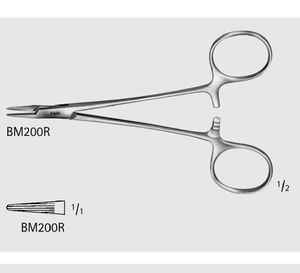 Collier porte-aiguille pince de chirurgie générale pour tenir les aiguilles base essentielle des instruments chirurgicaux - Product Image 3