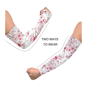 Manches de bras sans couture pour hommes et femmes, été, séchage rapide, protection solaire, manches de bras pour la course à pied, le cyclisme, accessoires de vêtements - Product Image 5