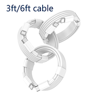 Câble USB-C vers Type-C 3A à charge rapide SDL 60W PD, 1 m, en nylon tressé, en cuivre pur, pour téléphone, tablette, Macbook, Android/iOS, appareil photo