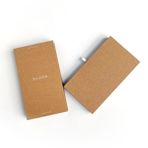 Thân Thiện Với Môi Biểu Tượng Tùy Chỉnh Giấy Kraft Điện Thoại Trường Hợp Ngăn Kéo Bao Bì Hộp Gói Cho <span class=keywords><strong>Iphone</strong></span> 17 Với Khay Giấy - Product Image 6