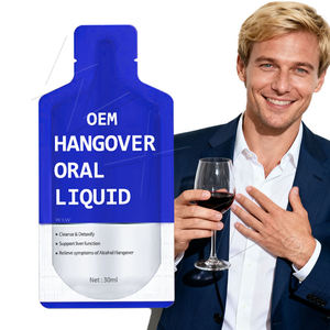 Boisson liquide orale anti-gueule de bois à bon prix, détoxifiant hépatique, boisson électrolytique, boisson électrolytique anti-alcool pour soulager la gueule de bois - Product Image 1