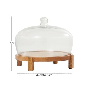Soporte para pasteles con cúpula de cristal Soporte para pasteles de alta calidad con el último diseño para decoración de pasteles Uso en fiestas y festivales - Product Image 5