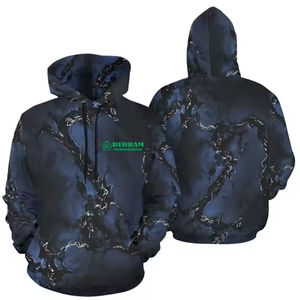 Sweat-shirts et pulls à capuche coupe classique pour hommes, 100% coton molletonné/éponge française, séchage rapide et respirant, vêtements d'hiver - Product Image 6