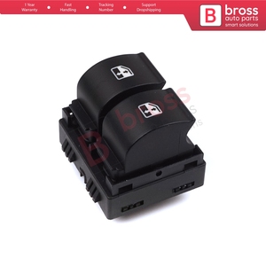 สวิตช์กระจกไฟฟ้า BDP1026 ด้านหน้าซ้าย 735442329 สำหรับ Linea 2 ปุ่ม 4 ขา - Product Image 2