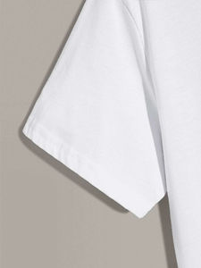 Fabricant de t-shirts à col rond T-shirt en coton uni T-shirt unisexe T-shirt en coton pour hommes T-shirts sérigraphiés personnalisés - Product Image 5