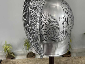 300 authentique film Leonidas roi médiéval grec armure cadeau guerrier authentique spartiate médiéval casque Cosplay spartiate casques spartiates - Product Image 3