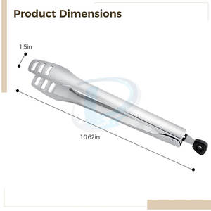 Pinzas para Servir de Acero Inoxidable de la Mejor Calidad, Pinzas para Servir Hechas Profesionalmente, Venta en Línea de Pinzas para Servir - Product Image 2