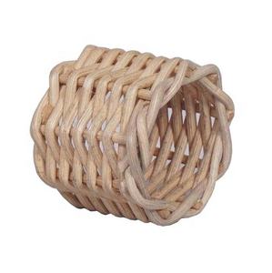 Anneau de serviette en bambou et rotin artisanal pour décoration de table de mariage et de fête, design royal - Product Image 2