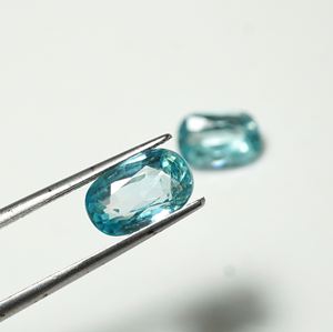 เบาะเพชรสังเคราะห์สีฟ้าสำหรับทำเครื่องประดับ - Product Image 4