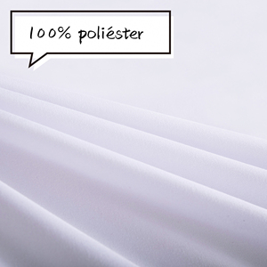 Super Oferta: Juego de Sábanas de Microfibra de Poliéster de 3 Piezas, Sábana Ajustable de Microfibra de Poliéster, Sábana Plana, 1 Funda de Almohada (Opcional) - Product Image 3