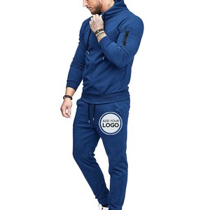 ชุดวอร์มสำหรับผู้ชายชุดวอร์มมีซิปและกระเป๋าตามสั่ง - Product Image 3