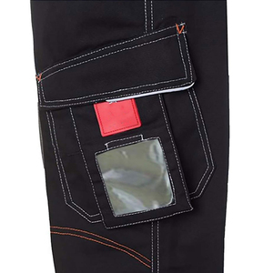 Vêtements de travail Sécurité Construction Porter Pantalon Bandes Réfléchies De Haute Qualité Multi Poches Cargo Pantalon Hi Vis - Product Image 6