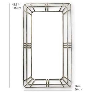 Glamorous and Elegant Gold Beaded Border <b>Mirror</b> Modern Wall Accent Handmade Customizable Shape for Wedding Decorative Purpose - Product Image 4