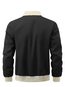 2026 New Fashion Latest Style Custom Fleece <b>Patchwork</b> Front Winter Casual Breathable Windproof Waterproof Outdoor <b>Jacket</b> Men - Product Image 2