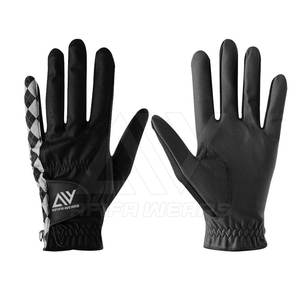 Guantes de golf de cuero genuino para la venta en línea 2024 Guantes de golf con logotipo personalizado de alta calidad - Product Image 1