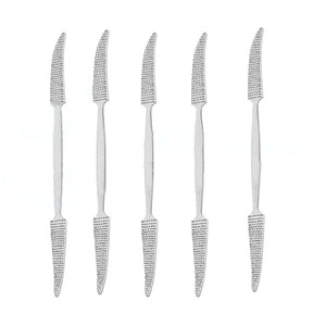เครื่องมือผ่าตัดทางทันตกรรมแบบโค้ง5ชิ้นเครื่องมือทางการแพทย์ชุดเครื่องมือยกกระดูกและฟัน - Product Image 1