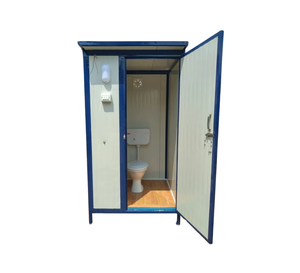 Portable Toilet Prefab Bathroom Movable Restroom with Waste Tank Waterproof Outdoor Event <b>Camping</b> Use - Product Image 4