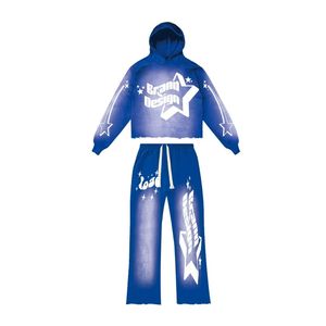 ชุดเสื้อกันลมผ้าไนลอนสองชิ้นน้ำหนักเบาชุดวอร์มใส่ได้ทั้งชายและหญิงชุดเสื้อผ้าสั้นมีฮู้ดสำหรับฤดูร้อนกำหนดโลโก้ได้ตามต้องการ - Product Image 5