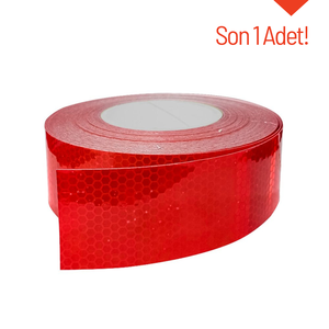 Diamond Grade Red Microprismatic <b>PVC</b> Reflective Tape 5 cm X 30 m Printable Reflective <b>Strip</b> with ECE Certificate - Product Image 2