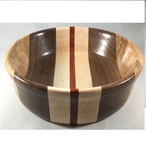 <b>Kitchen</b> Catering Usage Tableware Dates Snacks Soup Fruits Server Bowl Modern Design Multi-Functional Wood Serving Bowl - Product Image 3