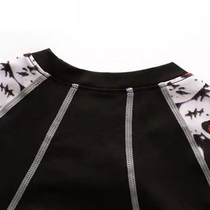 Custom Logo High Quality Wholesale JFitness <b>Swim</b> Shirts Printed Full Sleeve UPF50 Breathable MMA for <b>Men</b> BJJ Rash Guard - Product Image 4