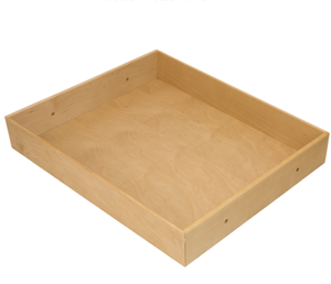 Cajones extraíbles de cierre suave, estantes deslizantes de madera para despensa de cocina, organización de almacenamiento de baño para ropa, vajilla de comida - Product Image 1