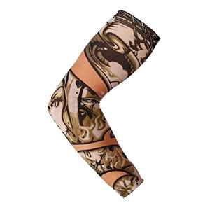 Manches à séchage rapide bras de tatouage de sport Protection solaire manchon de bras de Compression plus chaud pour les hommes personnalisé votre propre conception de Sublimation - Product Image 5