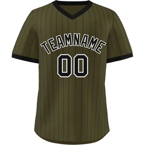 Maillot de baseball avec tissu à mailles évacuant l'humidité impression par sublimation design écologique jeunesse/adulte usine OEM en vrac - Product Image 1