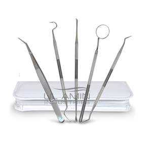 UL AMIN-Détartreurs dentaires parodontaux manuels à double extrémité Curette explorateur pour le nettoyage - Product Image 1